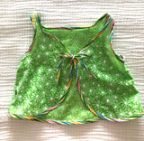 'GREEN DAISY' Sleeveless Top with Bloomers