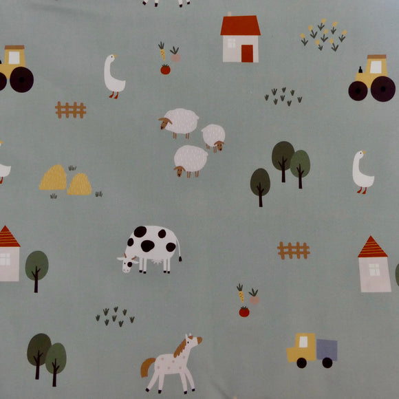 ^Smock Bib 'FARMYARD'