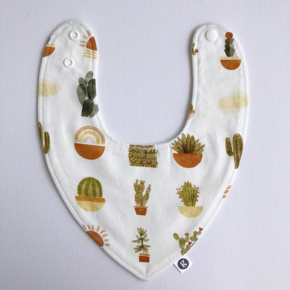 'BOHO CACTUS' basic bib