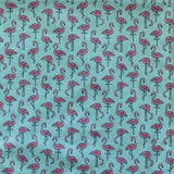 'FLAMINGO' fitted bassinet sheet/change mat cover