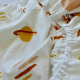 PILLOWCASE & COT SHEET SET 'SUN MOON & RAINBOWS'