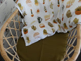 'BOHO CACTUS' doona cover/set - cot