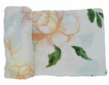 'PEONY' sweet pea gauze baby wrap/swaddle